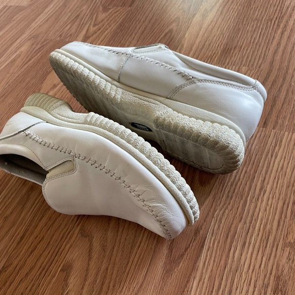 Spring Step Women Shoes White Leather Upper Slip On Sneaker Size 10 - Picture 6 of 12